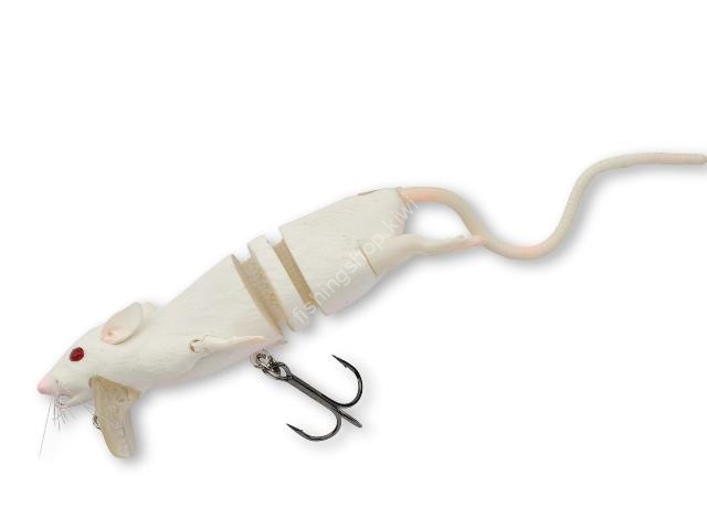 SAVAGE GEAR 3D Rad Rat 6.5'' F #WH White