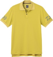 DAIWA DE-7906 Short Sleeve Polo Shirt (Smoke Yellow x Olive) L