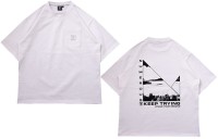 JACKALL Graphic Tee Water Side White M