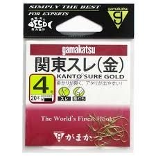 GAMAKATSU Kanto Sure Rose [Gold] #4 (20pcs)