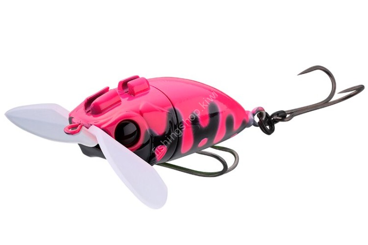 JACKALL Nazzy Bug 67F 16.4g #Black/Pink Drip