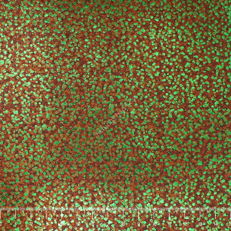 MATSUOKA SPECIAL Silicone Sheet 0.65mm #Green Holo Light Brown
