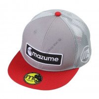 Mazume OBMZCP488 Flat Cap Mesh Emblem Gray F