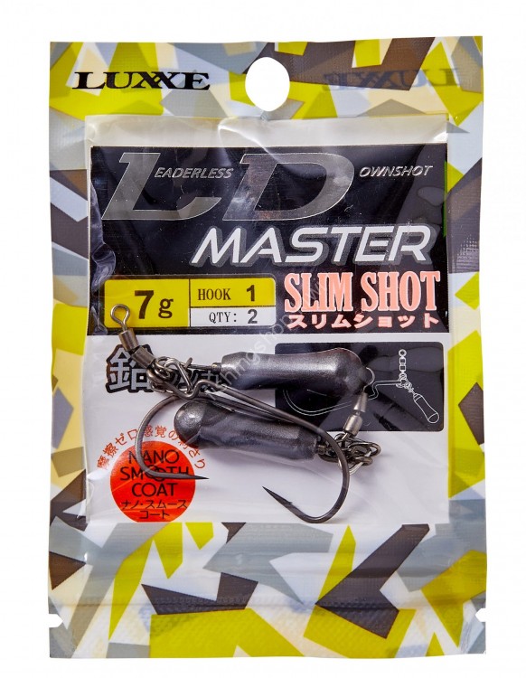 GAMAKATSU Luxxe LD Master Slim Shot Slim Lead [Nano Smooth Coat] #4/0 5.2g (2pcs)