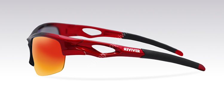 IMAKATSU IK848 Reviver 718 Sunglasses Red Frame / Red Mirror