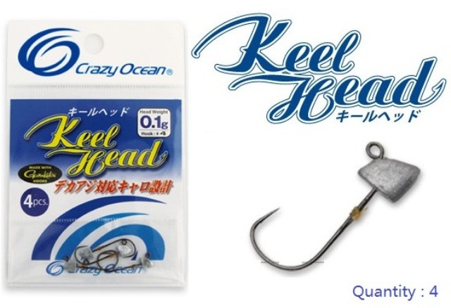 CRAZY OCEAN Keel Head 0.5g #3