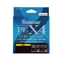 KUREHA Seaguar PE X4 Lure Edition [Mystic Purple] 150m #0.25 (2kg)