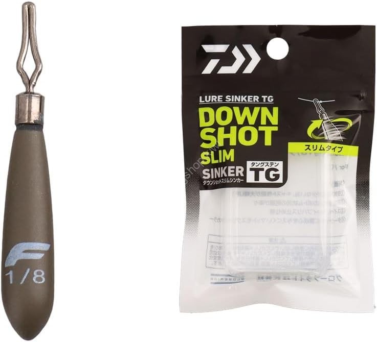 DAIWA Lure Sinker TG Down Shot Slim [Matte Moss Green]3.5g (3pcs)