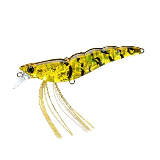 DUEL L-Bass Shrimp 90SS #05 GSEB Gold Striped Ebi