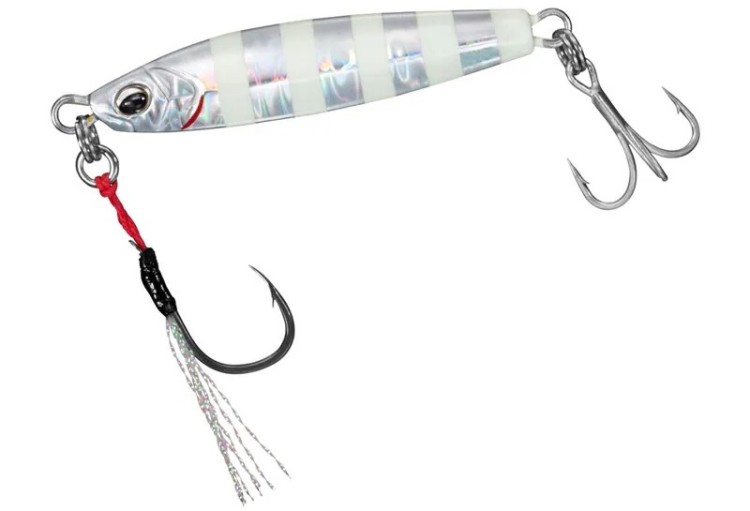 DAIWA Samurai Jig R SB 40g #Zebra Glow