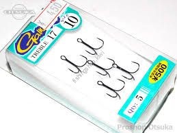 GAMAKATSU Treble S-RB [Nano Smooth Coat] #10 Value Pack (18pcs)