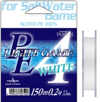 YAMATOYO PE Light Game White 150m #0.2 (3.8lb)