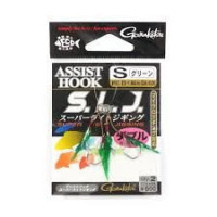 Gamakatsu Assist HOOK SLJ(with Skin) GA026 S Green