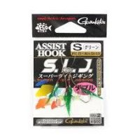 GAMAKATSU Assist Hook SLJ [Green] S (8pcs)