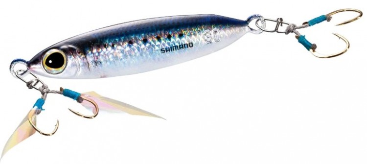 SHIMANO JU-S80S Ocea Stinger Butterfly Flat Light 80g #010 SR Iwashi