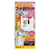 GAMAKATSU Easy Carp Fishing Rig FU-102 4-0.8