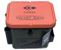 LINHA×VelvetArts LVA-02 Tackle Storage "TS40" #Olive