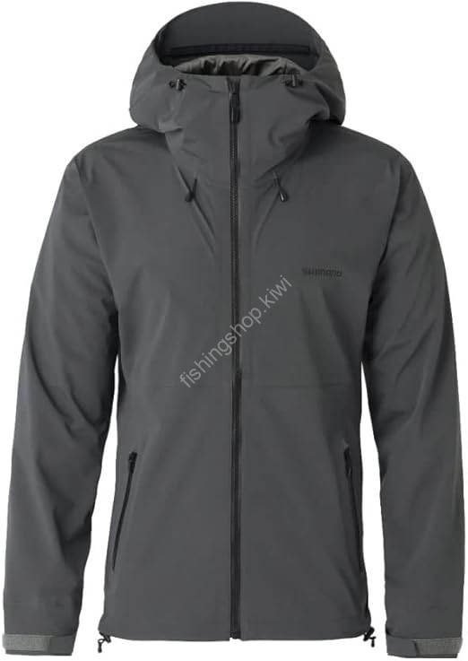 SHIMANO RA-006V Stretch Rain Jacket (Charcoal) XL