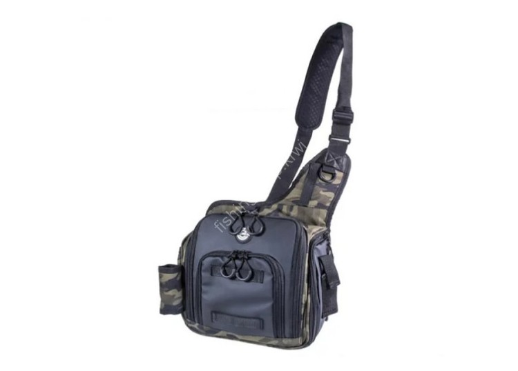 GAMAKATSU Run and Gun Light Shoulder Bag LE300 #Camo Black