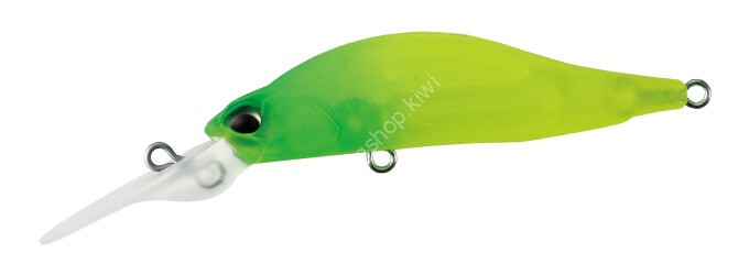 DUO Realis Shad 57MR #CCC3516 Ghost Matte Lime Chart