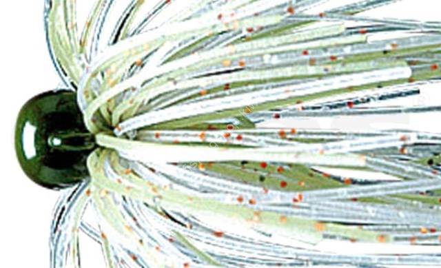 DEPS RR Jig Head 1.7g Silicone Skirt #21 Weed Shrimp