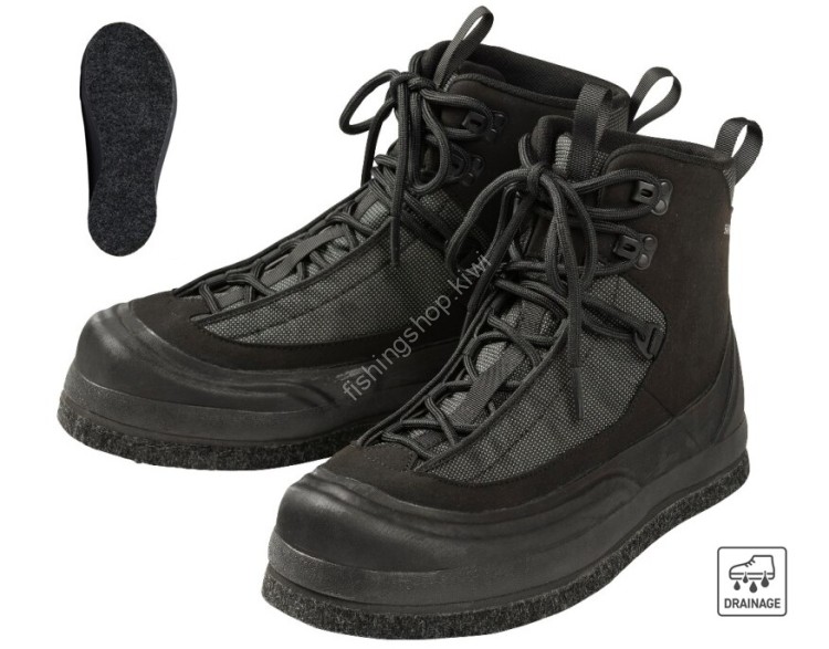 SHIMANO FS-003V Wading Shoes Cut Felt (Charcoal) 26.0