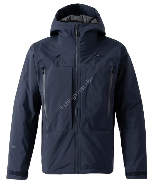 SHIMANO RB-032W Gore-Tex Insulation Rain Jacket (Navy) 2 XL
