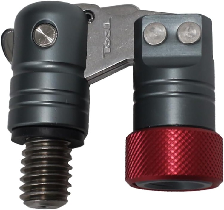 SIYOUEI Flex Arm Ver. II Locking Type Uchoten #Ti/Red (Titanium/Red)