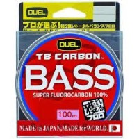 DUEL TB Carbon Bass [Clear] 100m #5 (20lb)