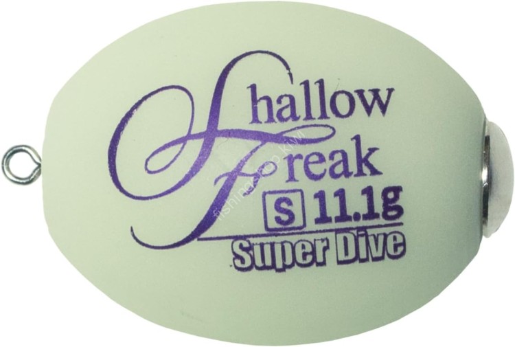 ARUKAZIK JAPAN 25042 Shallow Freak Super Dive 16.7g [White Glow] M