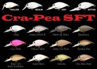 LUCKY CRAFT Deep Cra-Pea SFT #Kani Ore Back Southern