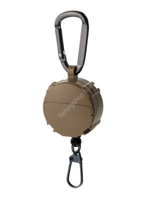 DAIICHISEIKO Clip-On Reel + Microcase Dark Earth