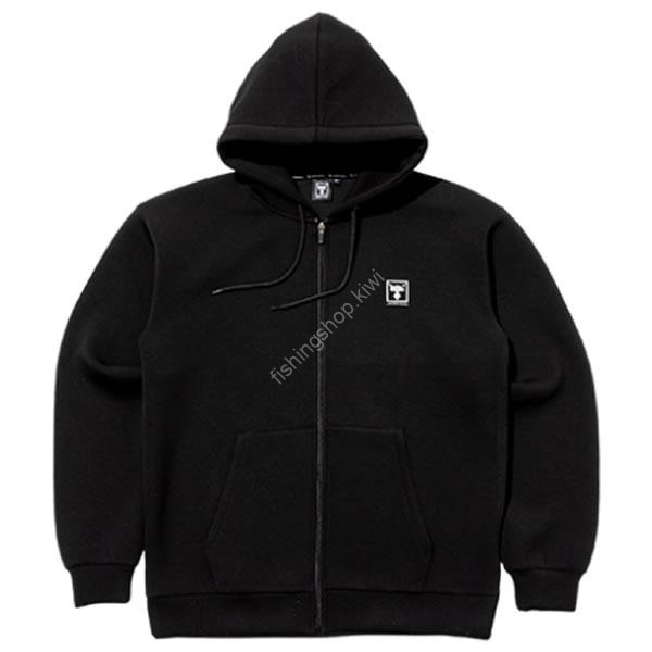 JACKALL Jersey Zip Up Logo Hoodie [Black] S