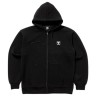 JACKALL Jersey Zip Up Logo Hoodie [Black] S