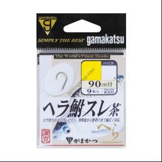 GAMAKATSU Herabuna Sure w/90cm Thread [Brown] #4