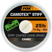 Fox Edges Camotex Stiff Hooklink Material Light Camo 15lb 20m Carp fishing 