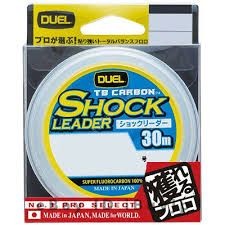 DUEL TB Carbon Shock Leader [Natural Clear] 30m #3.5 (14lb)