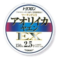 TORAY Toyoflon Aori IkaYaen EX [Natural x10m Marking] 150m #1.7 (7lb)