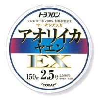 TORAY Toyoflon Aori IkaYaen EX [Natural x10m Marking] 150m #1.7 (7lb)
