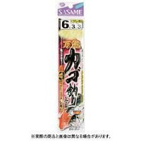 SASAME Bannou Kago Tsuri Gomoku D-565 [Gold] 2 Hook 3m 7-4 (2pcs)