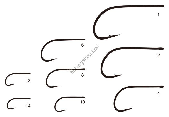 GAMAKATSU B10S [NS Black] #10 (20pcs)