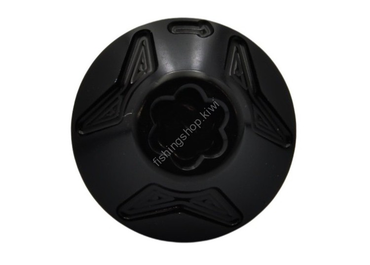 LIVRE Center Handle Nut for Daiwa Left-Handed #Black