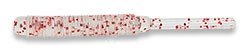 ECOGEAR Shokunin Straw Tail Grub 2 288 Clear Red FLK.