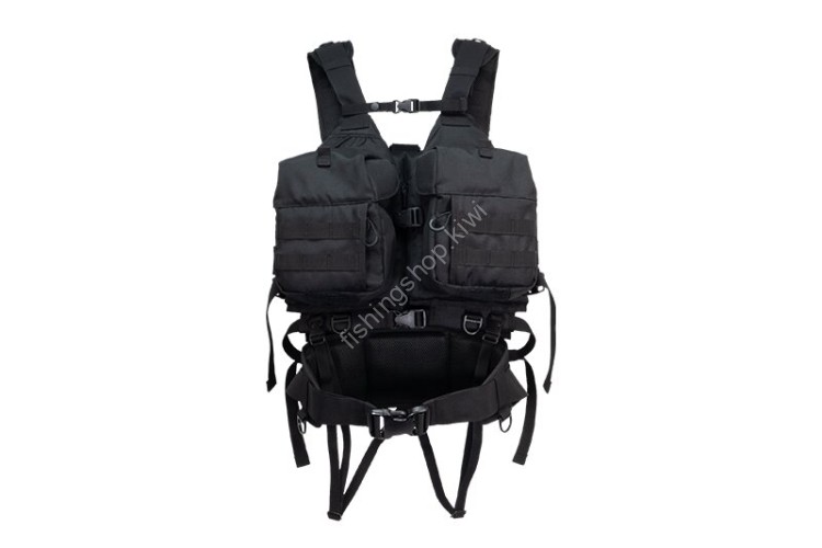 JACKALL Versatile Game Vest [Black] Free