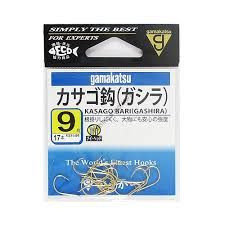 GAMAKATSU Kasago Bari Gashira [Gold] #9 (17pcs)