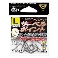 GAMAKATSU Saber Point Rose [NS Black] L (8pcs)