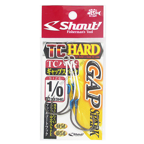 SHOUT! TC Hard Gap Spark 333HG #1/0 (2pcs)
