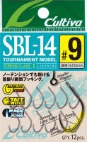 OWNER C'ultiva Single Hook Barbless SBL-14 #8