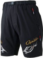 GAMAKATSU GM3741 Stretch Fishing Shorts (Black Gamakatsu) LL