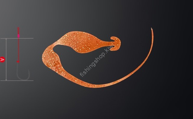 MATSUOKA SPECIAL Single Swim with Hook #Super Gold Orange